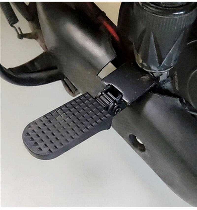 New national standard electric vehicle rear footrest, rear seat extension footrest, foldable footrest board, modified footrest