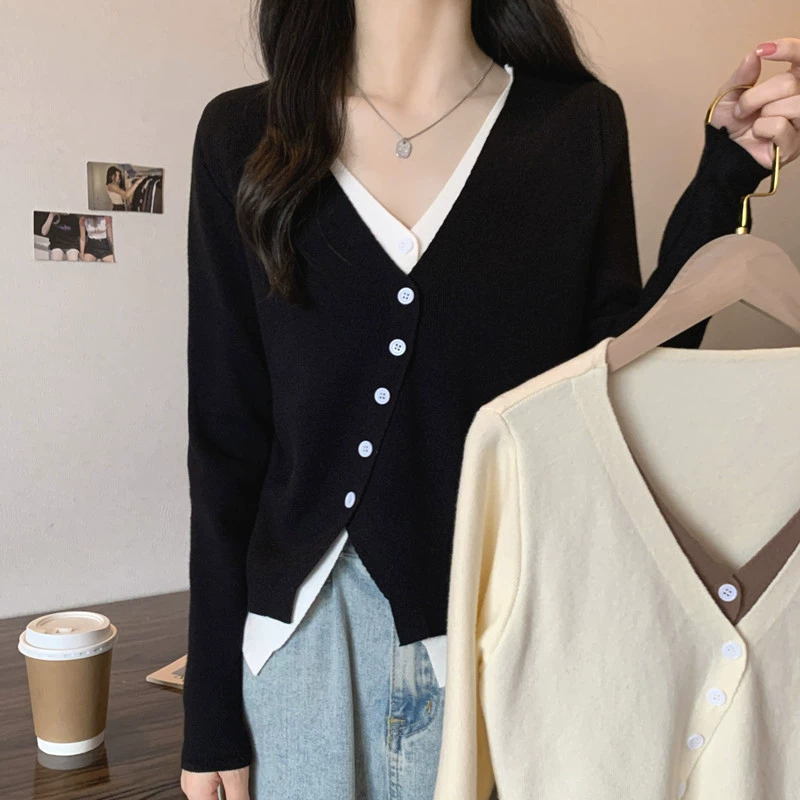 Осенний модный кардиган, рубашка, плюс размер, oversize