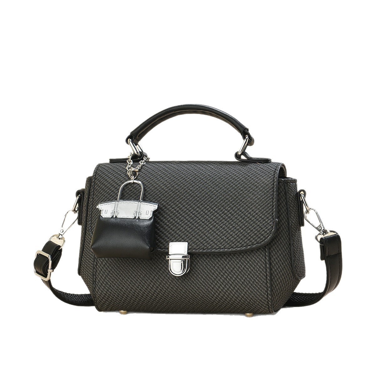 2023 nuevos bolsos de mujer primavera y verano tendencia mini bolsos pequeños portátiles bolsos de mujer bolsos de mensajero de un solo hombro de moda coreana