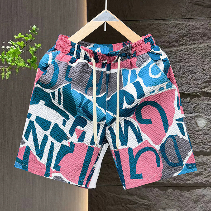 Plus Large Size Shorts Men's New Summer Thin Loose Fat Men's Fashionable Big Flower Pants Casual Pants Plus Large Size Shorts Men's New Summer Thin Loose Fat Men's Fashionable Big Flower Pants Casual Pants