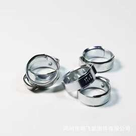 宝新j4咖啡机不锈钢304单耳无极高质量加厚器械管夹卡箍软管卡