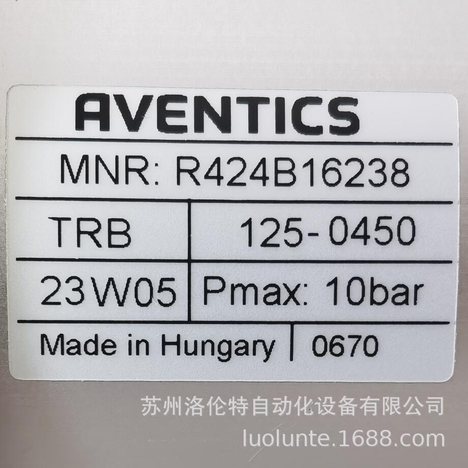 R424B16238 AVENTICS / 气动元件