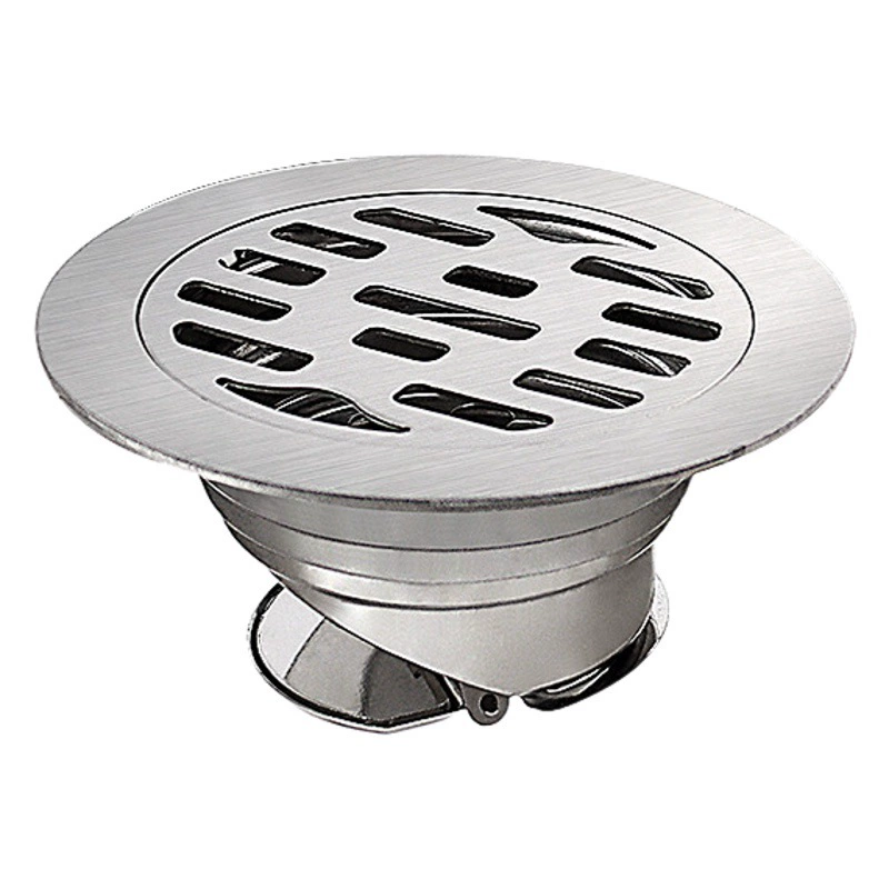 Тройник для слива из нержавеющей стали 304, 75 мм, герметичный, с круглым фильтром 10 см, для защиты от запахов и насекомых, двойного назначения, для стиральной машины