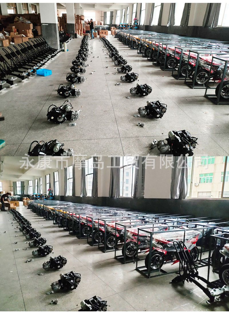 Four-Stroke Pure Gasoline 49Cc Kidsren's Small Off-Road Motorcycle Mini Mountain Fuel Xiaogaosai Exported to Southeast Asia