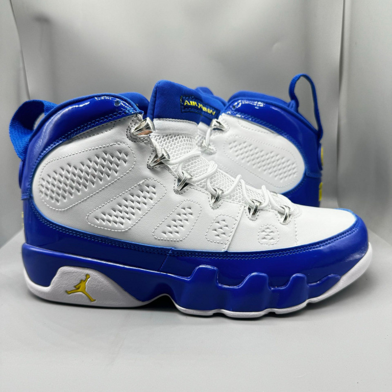 Zapatos Pitian versión alta AJ9 zapatos de baloncesto de alto nivel, zapatos deportivos para hombres, Joe 9 azul universitario, rojo chino, Georgetown