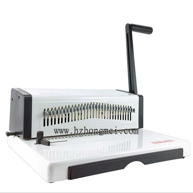 Laptop, hole puncher, heavy notebook, tear-off sheet