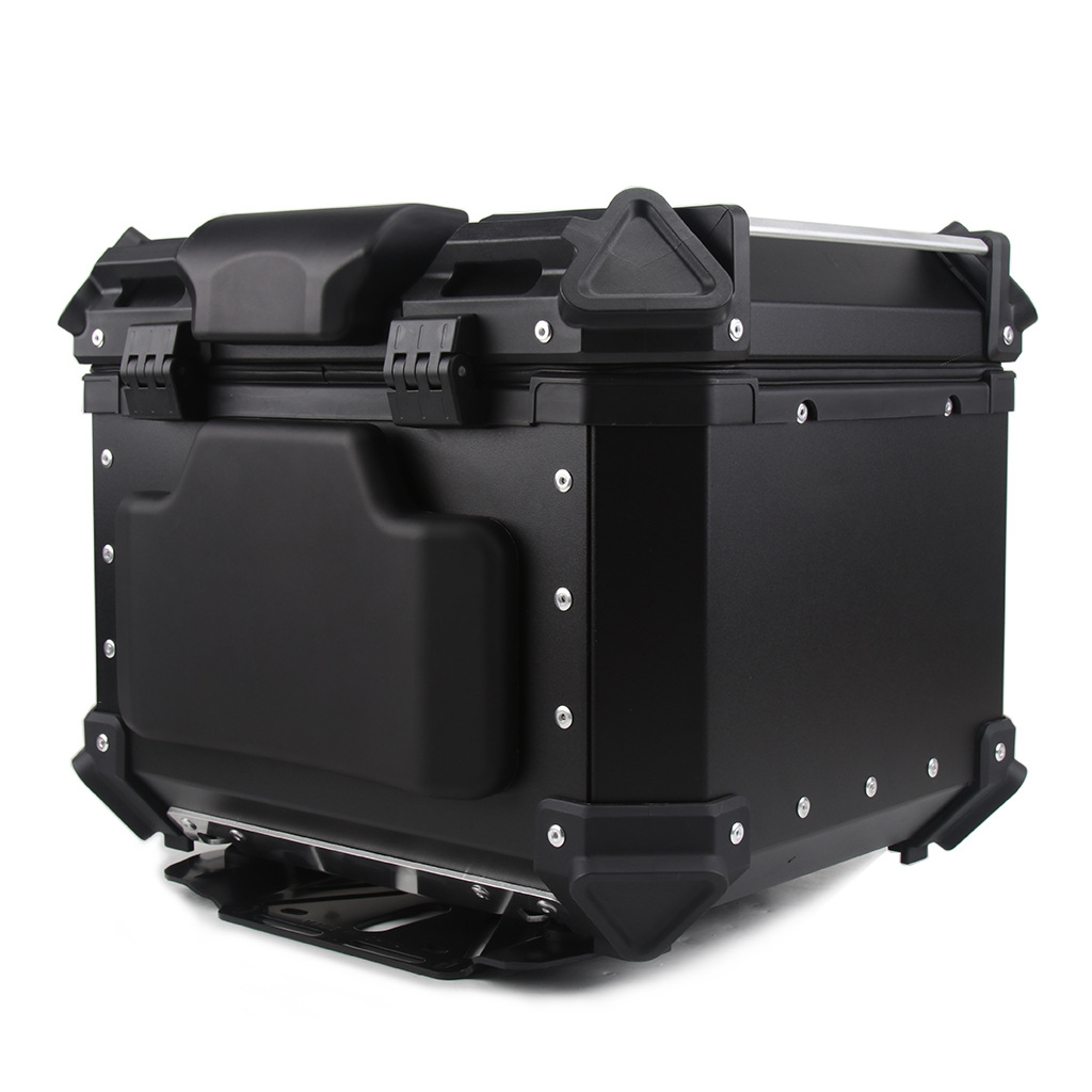Mojiwei aluminum alloy tail box backrest 36L/45L/55L/65L trunk back cushion motorcycle cushion