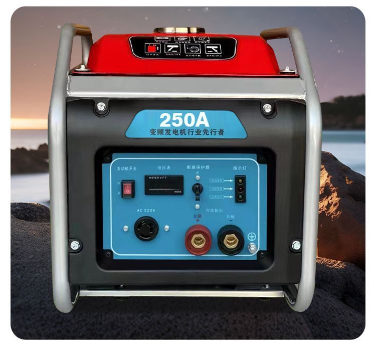 5Kw Power Generation and Welding Machine Dual-Purpose Integrated Gasoline 220V Ac with Welding Integrated Generator Outdoor Portable