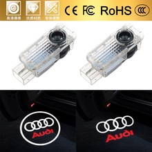 适用于奥迪迎宾灯A6L A4L Q3 Q5 A5 Q7 A7 A3 Q5L汽车镭射投影灯