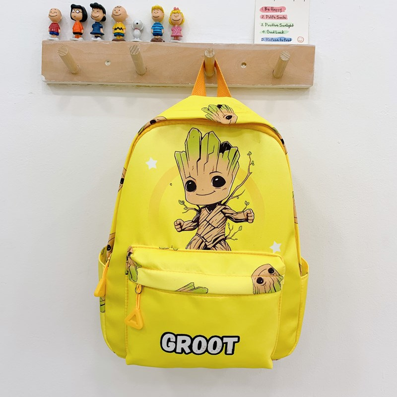 Iron Man Boys Mochila Moda Nuevas niñas Mochila para niños Anime Dibujos animados Mochila escolar de primer grado de gran capacidad