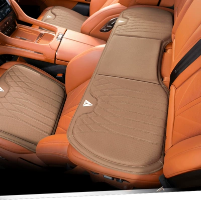 Blue S7/Sl03/S05/G318/S07/L07 Seat | Waist support - model-b-chestnut-brown-dark-blue-front-and-rear-seat-cushions-three-piece-set
