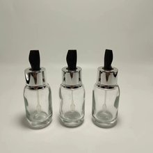 现货直供海蓝之谜15ml分装瓶 精油瓶 挑棒瓶50ml化妆品原液玻璃瓶