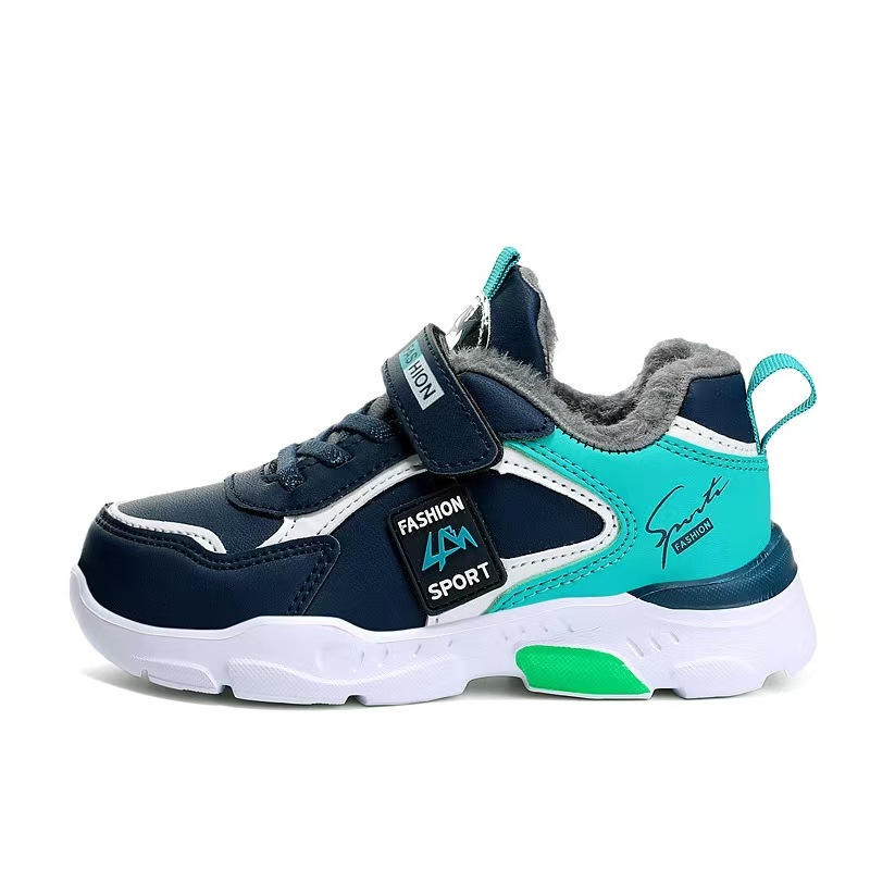 1910 dark blue green [cotton shoes to keep warm]