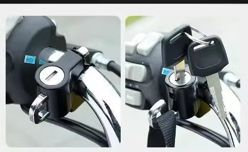 Electric car helmet lock anti-theft fixed hook motorcycle safety helmet special anti-theft lock battery car anti-theft artifact female