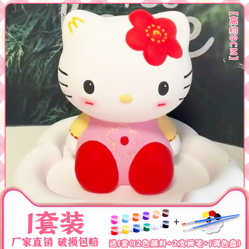 Muñecos de Yeso 3D para Pintar DIY Pintado a Mano para Manualidades