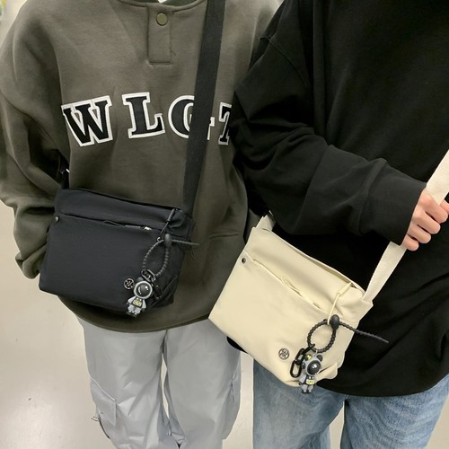 Women's Crossbody Bag 2025 New Style Fashion Versatile Canvas Bag Lightweight Waterproof Casual Walking Nylon Small Backpack for Women