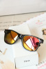 Retro fashionable trend sunglasses, retroreflective glasses solar-powered