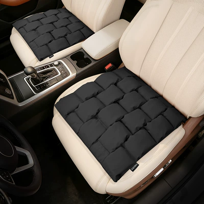 Car Seat Cover for | Seat cushion, seat cover - anti-fouling-leather-bubble-pad-noble-black-2-pieces