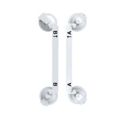 Cross-border applicable to Mini devices, car suction cup mount, magnetic mount for car interior sunroof and rear windshield (Roof rack) - white-stand
