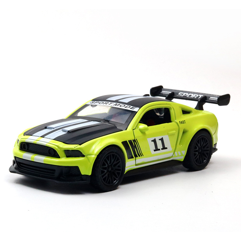 Return fuerza a granel aleación modelo de coche puerta abierta coche de juguete para niños niño decoración de pastel al por mayor