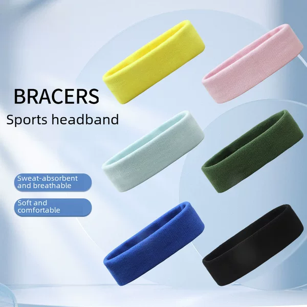 Sports Moisture-Wicking Headband for Men and Women, Quick-Drying, High-Elasticity, Running, Fitness, Yoga Hairband, Hairband Manufacturer, Sweatband
