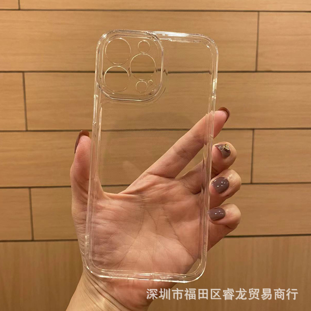 Apple 13Promax 공간 쉘-투명