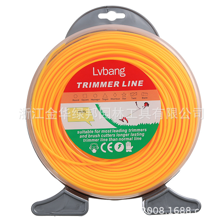 厂家直销 园林割草线吊脚泡壳包装500克 1.0mm-4.0mm