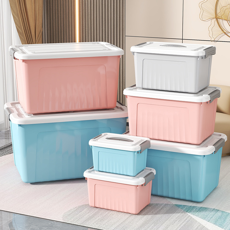 New multi-function storage box large capacity finishing box toy storage clothes box household storage box wholesale