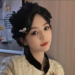 Fashionable New Hui Ethnic Women's Gold-Trimmed 3D Petal Hat, Face-Shaping Slimming Head Covering Band, Hairband, Indian Hat