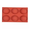 6 company 8 consecutive 15 companies 24 consecutive circular mousse cake molds small semicircle hemisphere -shaped chocolate shaped silicone mold