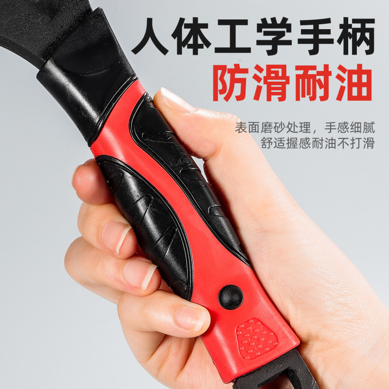 ユニバーサル高硬度広角大開口レンチ工業用グレードの多機能ショートハンドル浴室ライブ口大開口レンチ|undefined