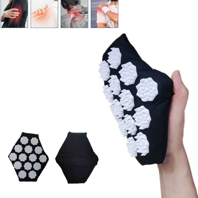 2024, иглоукалывающие перчатки для массажа спины, йоги, повседневные бытовые теплые мужские и женские перчатки для акупунктуры, наполненные губкой