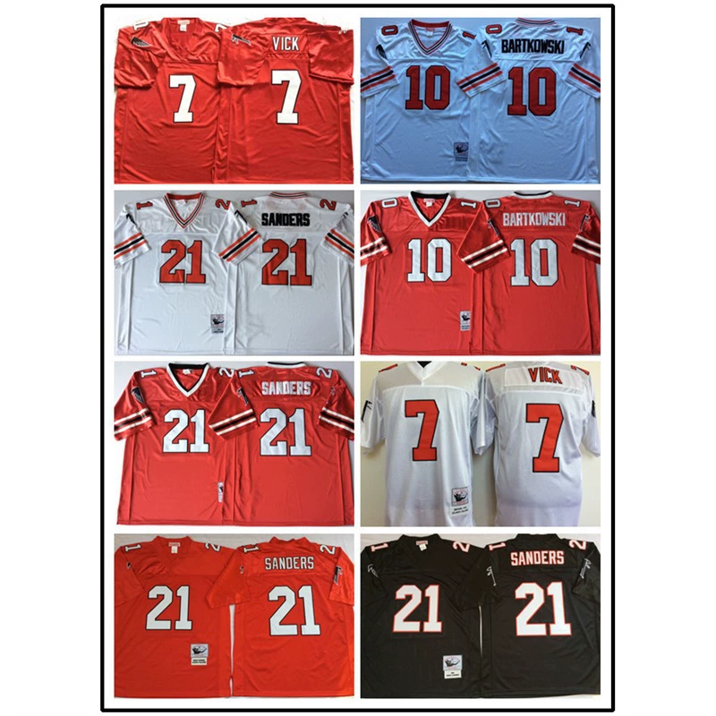 Оливковый костюм Atlanta Falcon Hall of Fame № 21 # MN Ретро Джерси Легенда Limited Edition Оптовая продажа