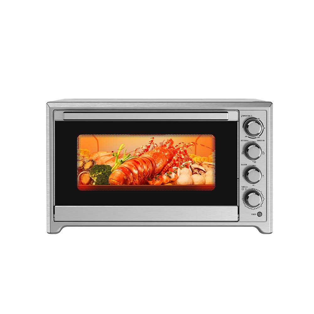 Winningstar comercio exterior exclusivamente para 60L pollo asado asado asado pizza pequeño horno de vidrio multifuncional para el hogar