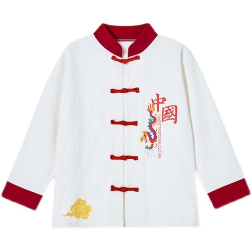 Children boys girls hiphop rapper dance costumes Chinese wind martial arts wushu performance uniforms games cheerleading Hip hop dance clothes for kids