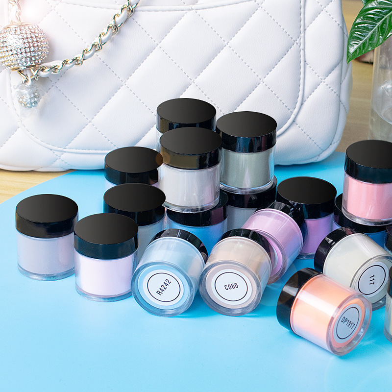 Cross-border neutral packaging 10ml crystal powder infiltration powder crystal liquid nail extension nail art crystal nail powder