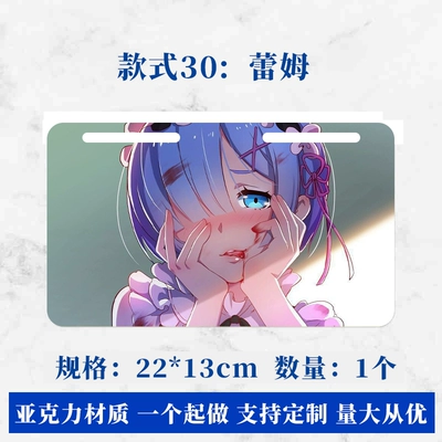 Calf License Plate Frame Rear Tail: Electric vehicle license plate frame - style-30-rem-2213cm-screws-included
