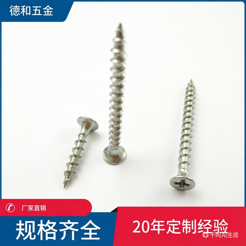 Factory direct flat head countersunk cross fast teeth coarse teeth rice self-tapping screws M4 * 25/30/40KA black and white Factory direct flat head countersunk cross fast teeth coarse teeth rice self-tapping screws M4 * 25/30/40KA black and white