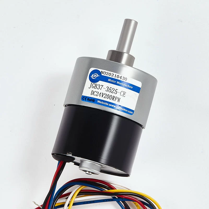 新永泰 JGB37-3525 Бесщеточный двигатель DC 12V управляемое вперед 24V двигатель с сенсором и встроенным драйвером