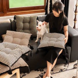 坐垫防滑椅垫办公室久坐加厚学生宿舍四季通用椅子垫家用凳子垫子