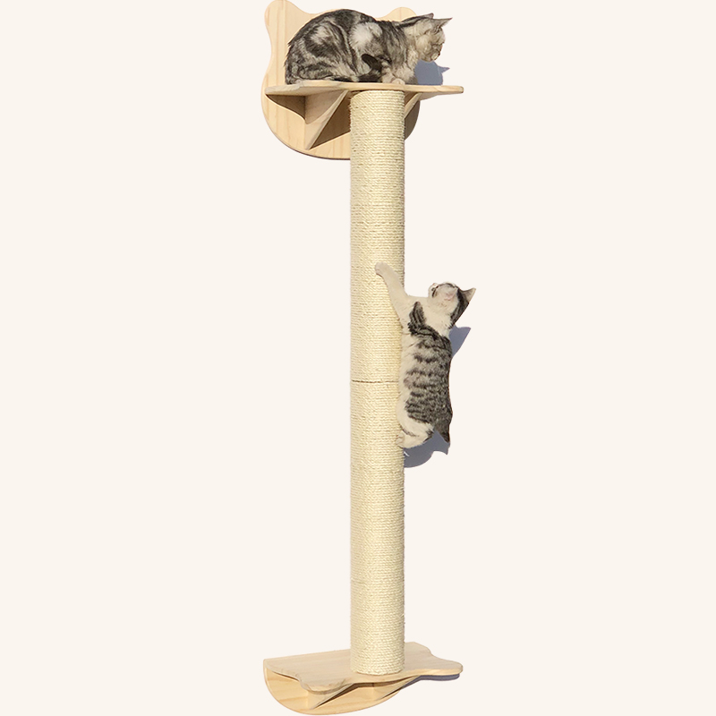 ι∇∇∇∇ιZ4 벽걸이형 고양이 긁기 포스트 120cm 두께 12cmι∇∇∇∇ι