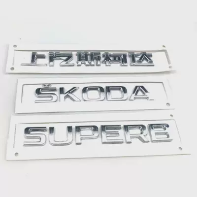 Rear Lettering Letter Sign, Car logo