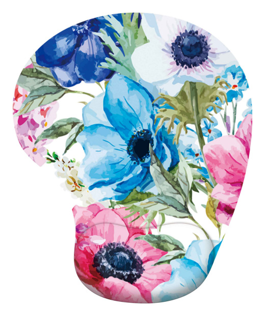 Protector de muñeca alfombrilla de ratón 3D Oficina antideslizante almohadilla suave almohadilla de silicona protector de muñeca computadora de dibujos animados protector de muñeca alfombrilla de ratón al por mayor