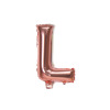 Golden balloon, creative layout, decorations, 16inch, gold and silver, pink gold, English letters