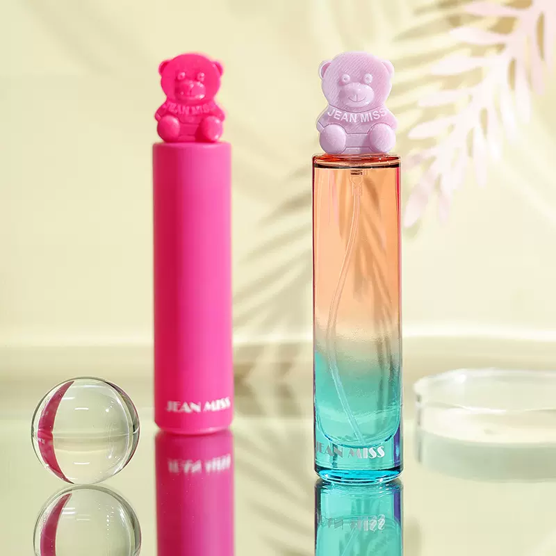 小城伊香新品卡通小熊冰淇淋香水持久花果香清新自然平价一件代发