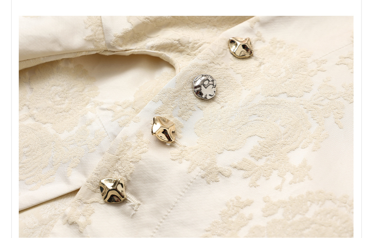 Bộ áo chân váy phong cách Trung Quốc mùa xuân hè chất liệu rayon rộng rãi — Áo, Váy nửa chi tiết 19