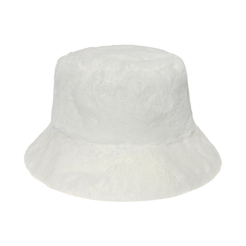 Chapeau Plat De Seau De Gouttières De Couleur Unie De La Mode Féminine display picture 6