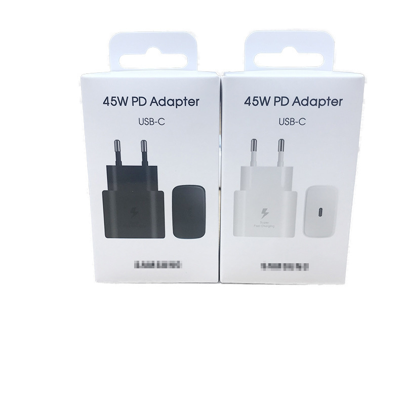 Suitable for Samsung T845 Charger Fast Charging Head Pd45W European Adapter Original S22U+ 21 20 Note10
