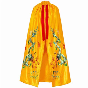 Factory Direct Supply Cloak Guanyin Guan Gong Shawl Embroidered Dragon and Phoenix Double Dragon Lotus Cloak