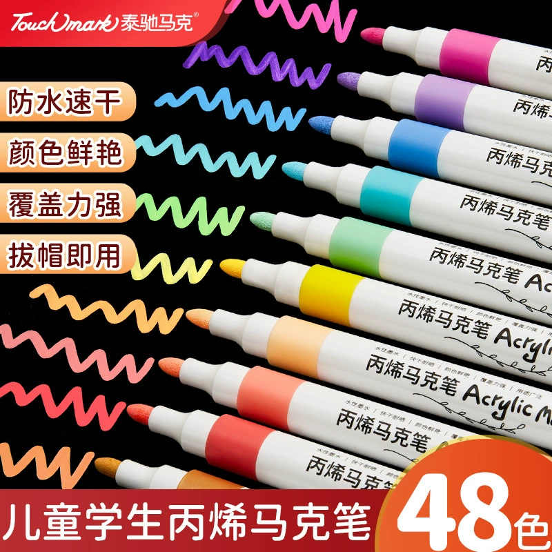 Art marker for students, waterproof crayons, DIY
